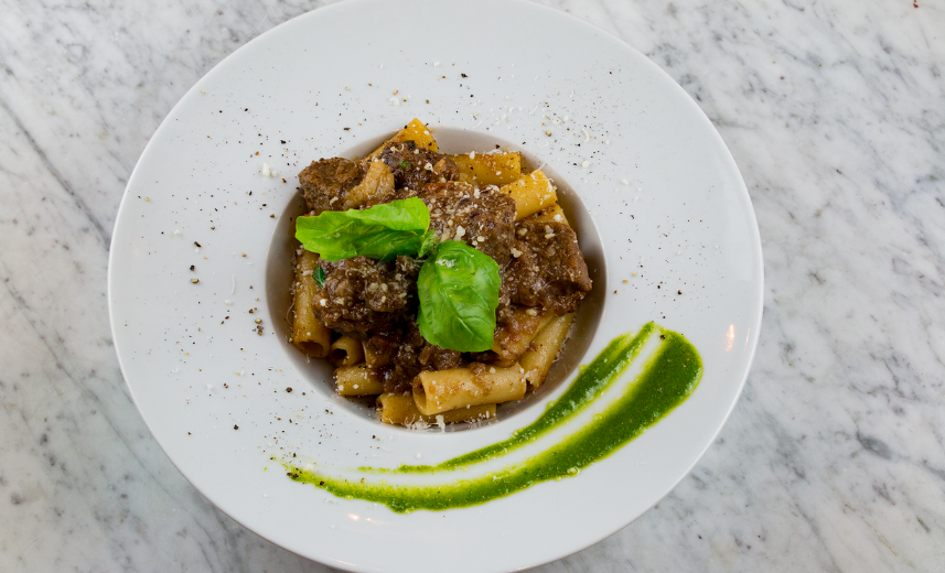 rigatoni alla genovese frijenno